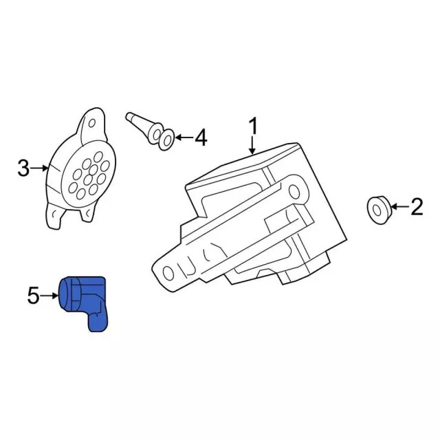 Genuine Ford Sensor DA5Z-15K859-AAPTM