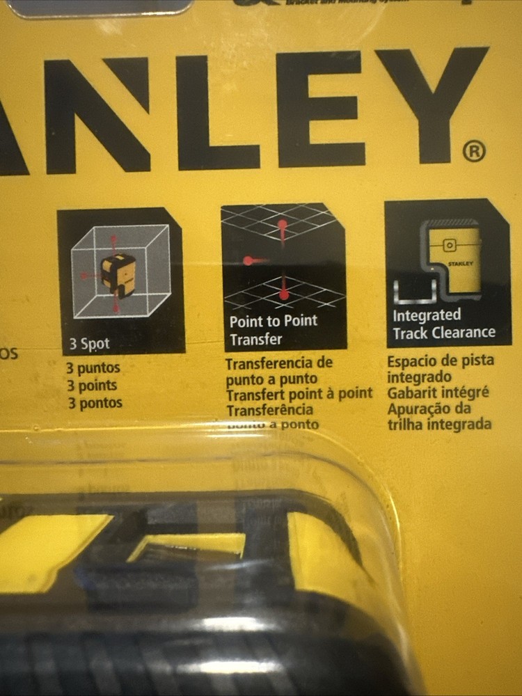 Stanley Spl3 Red 3 Spot Laser Level