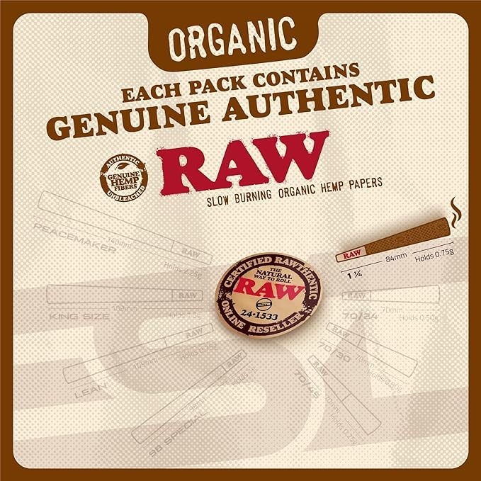 🍇 5 X RAW LYRICAL LEMONADE GRAPE KING SIZE WIDE ORGANIC HEMP ROLLING PAPERS 🍇