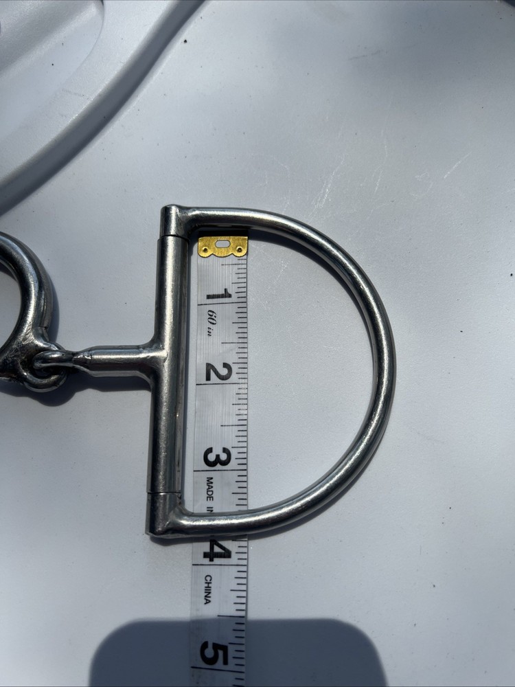Hunter D Ring Custom English Snaffle Bit JKS Jay Shuttleworth Segunda