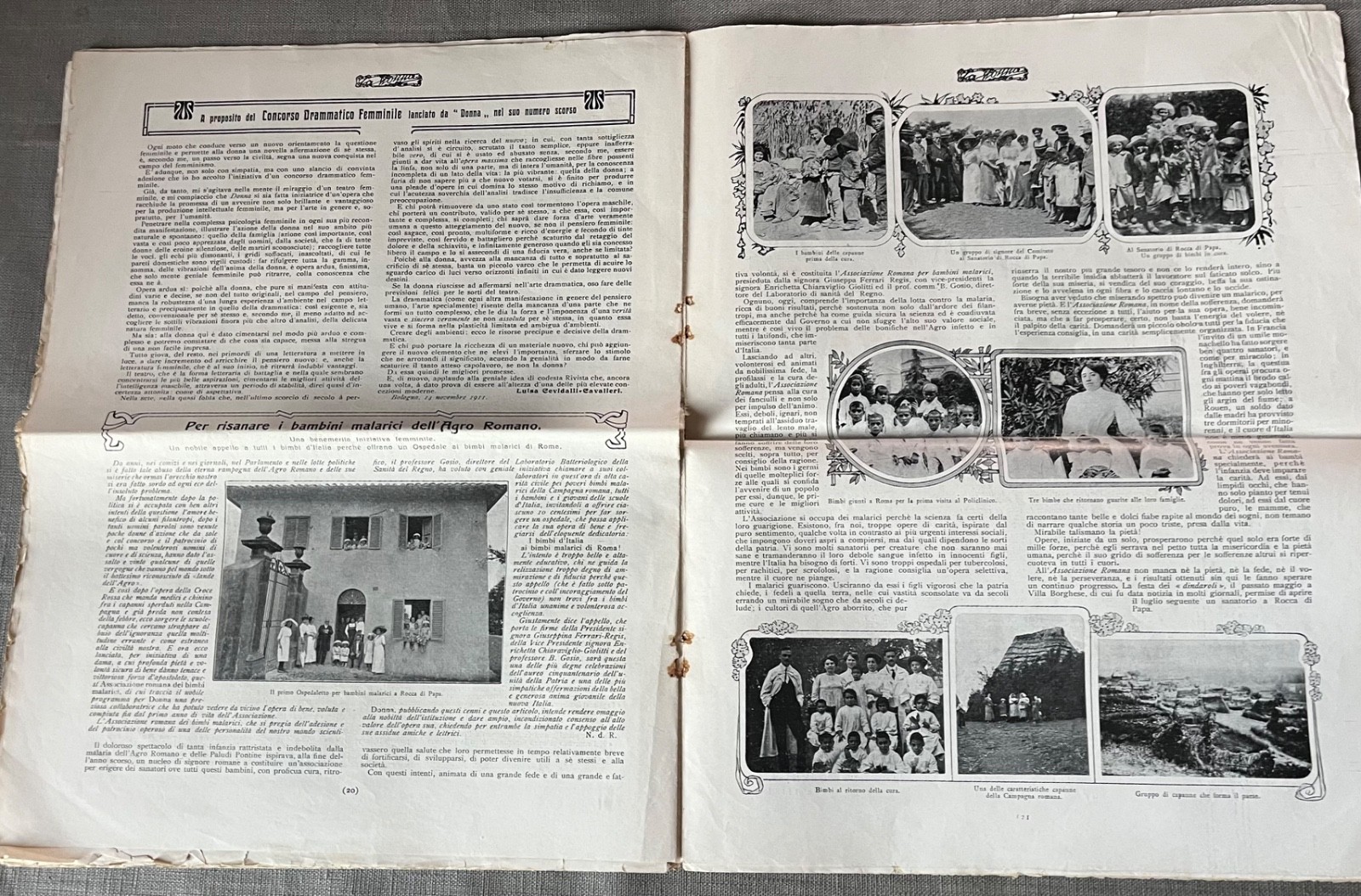 La Donna - La Tribuna newspaper magazine - November 1911 - The new China