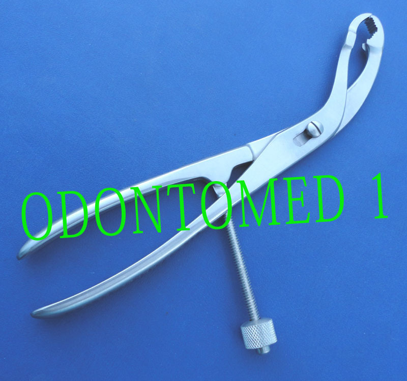 Verbrugge forceps 7 1/2" self-centering (19cm)