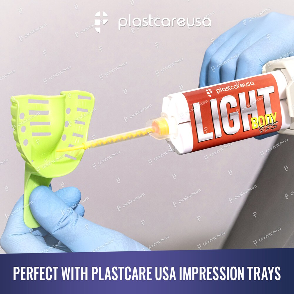 3 x Light Body FAST Rapid Set Dental VPS Impression Material, 50ml PVS
