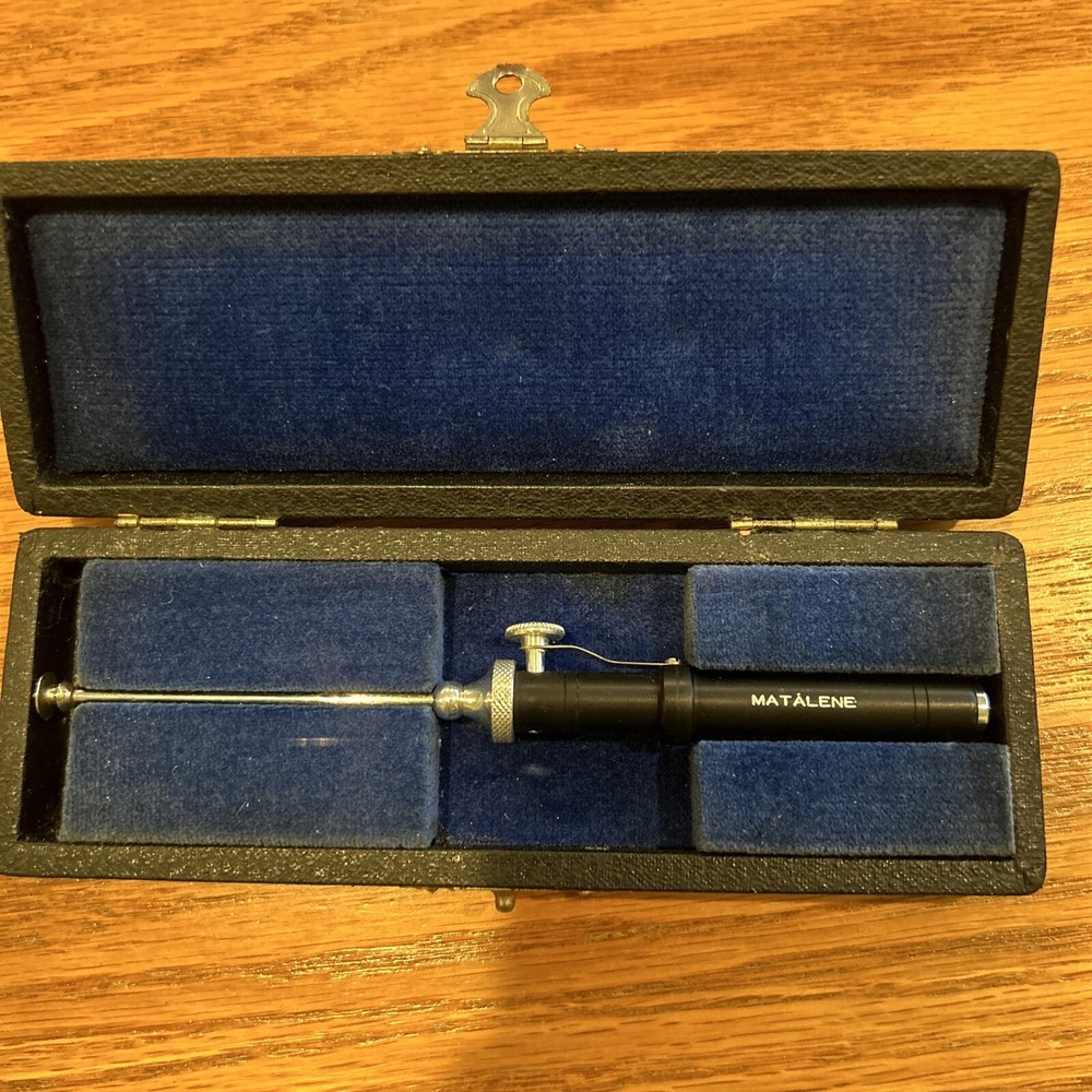 Vintage BAILLIART OCULO- OPHTHALMO-DYNAMOMETER OCULAR STOP BUTTON, Matalene