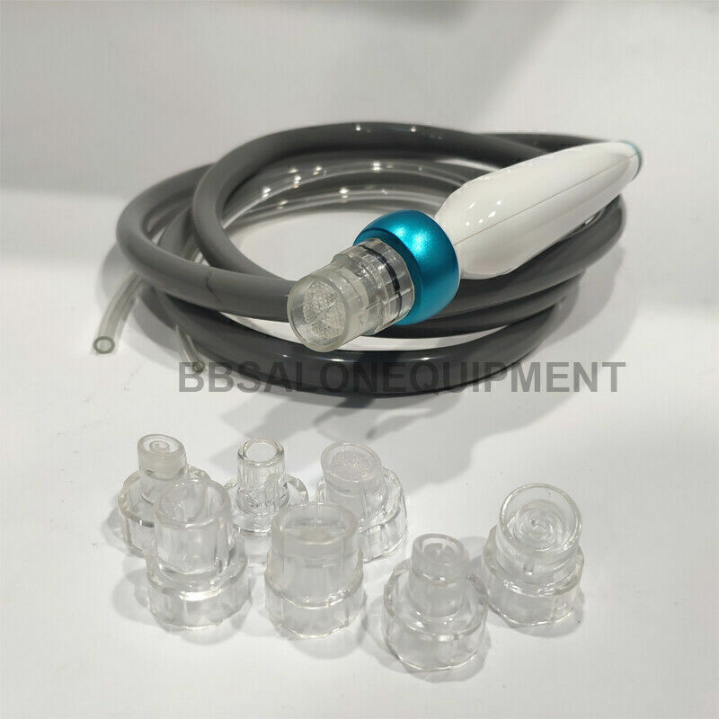 Hydro Dermabrasion Handle & 8 tips Replacement For Hydra Dermabrasion Machine