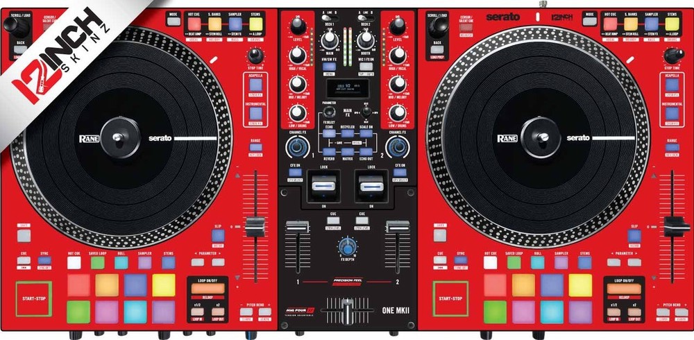 Rane One MK2 Skin - red/black