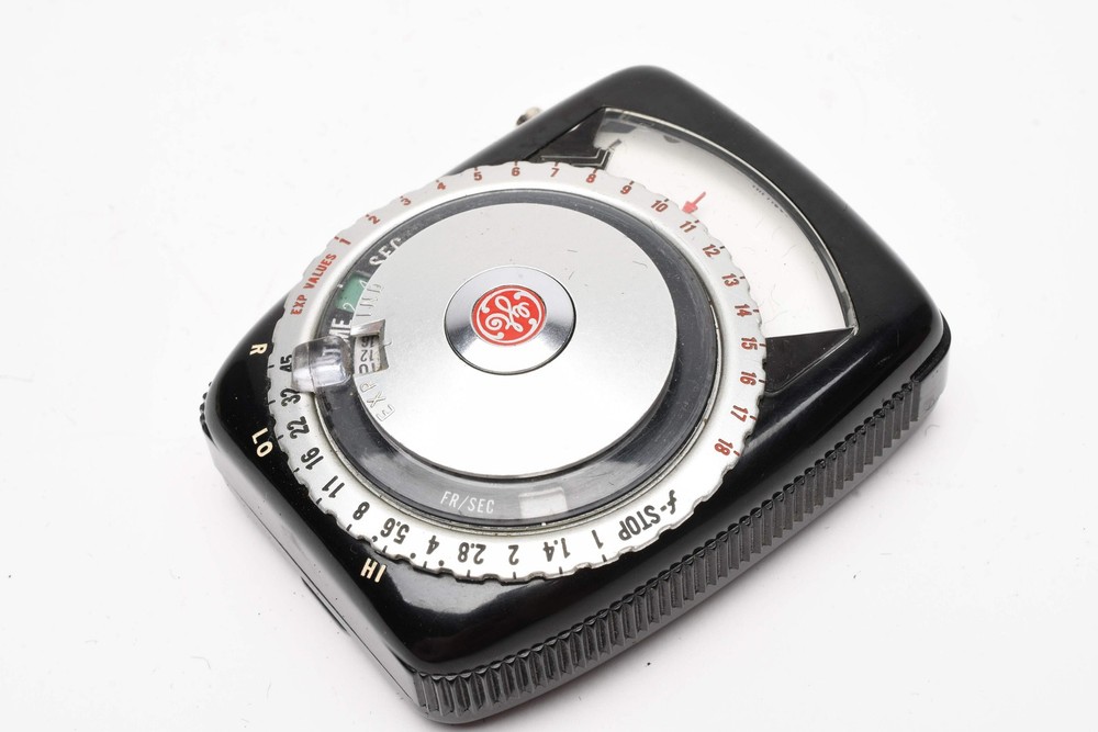 GE PR-2 Incident Light Meter in case, Tested, works