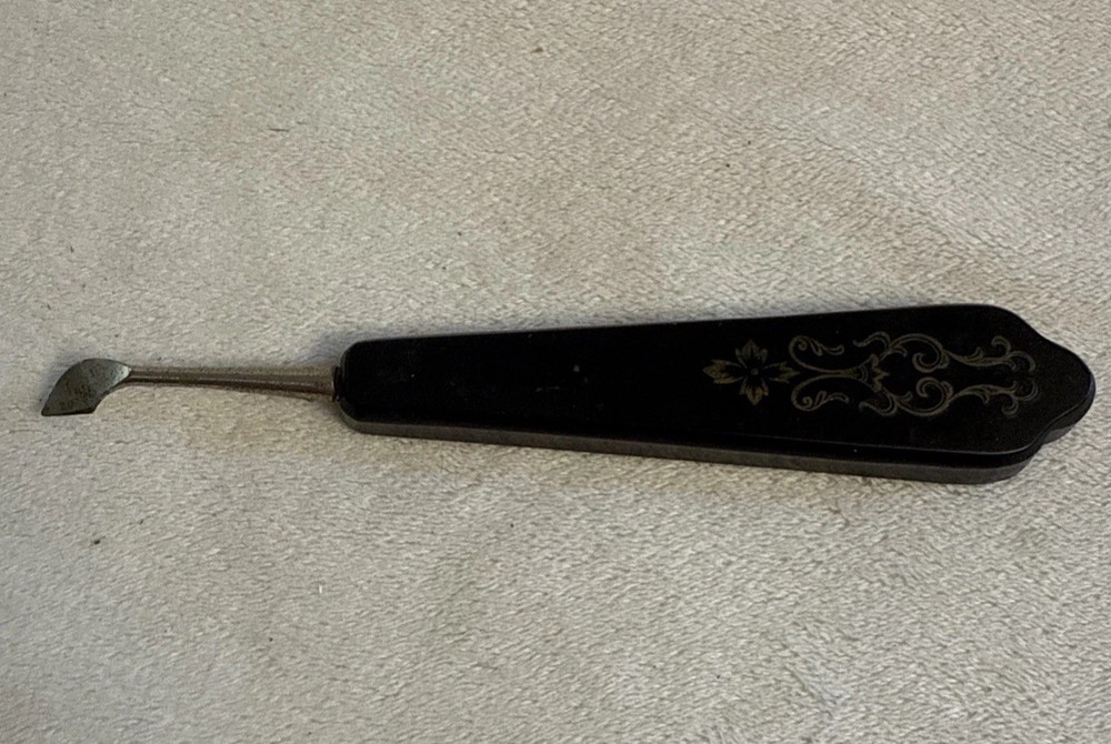 Vintage Bakelite Handle Cuticle Pusher Tool