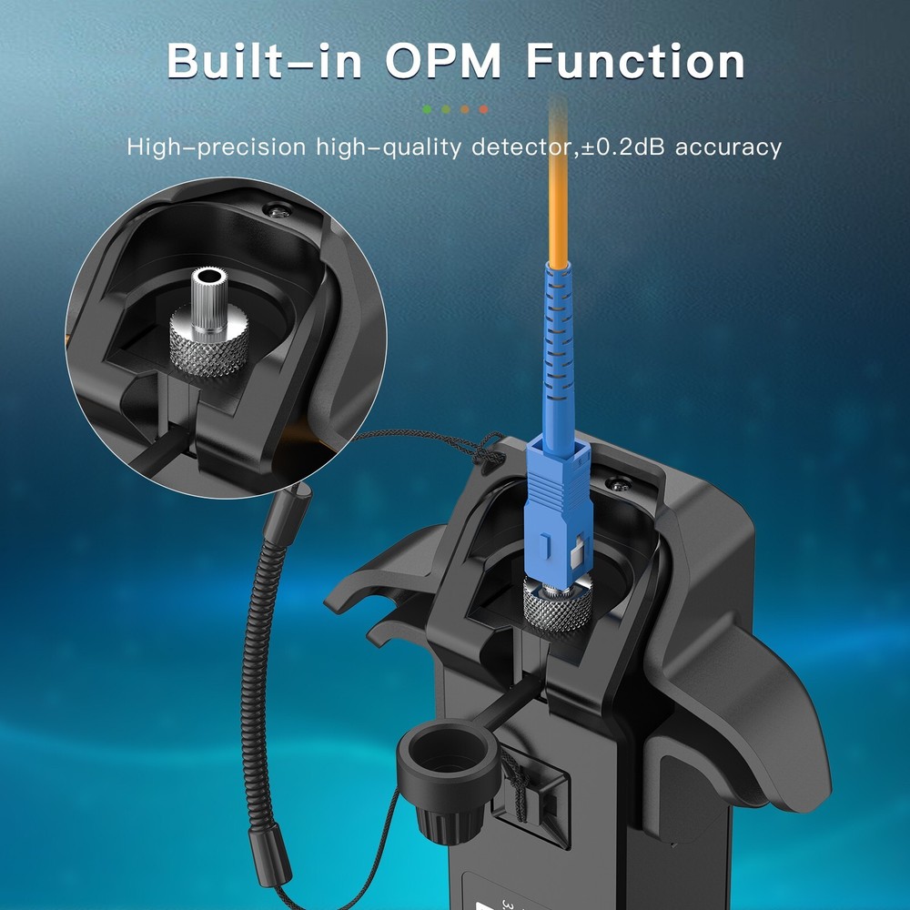 Fiber Optic Traffic Identifier Komshine KFI-35P 2-in-1 Identifier + OPM Function