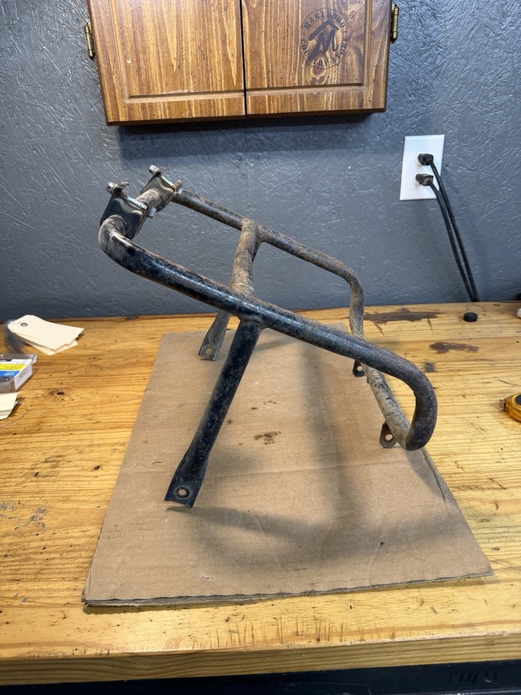 1986 Honda Fourtrax Trx 250 Front Rack Support Frame/bumper