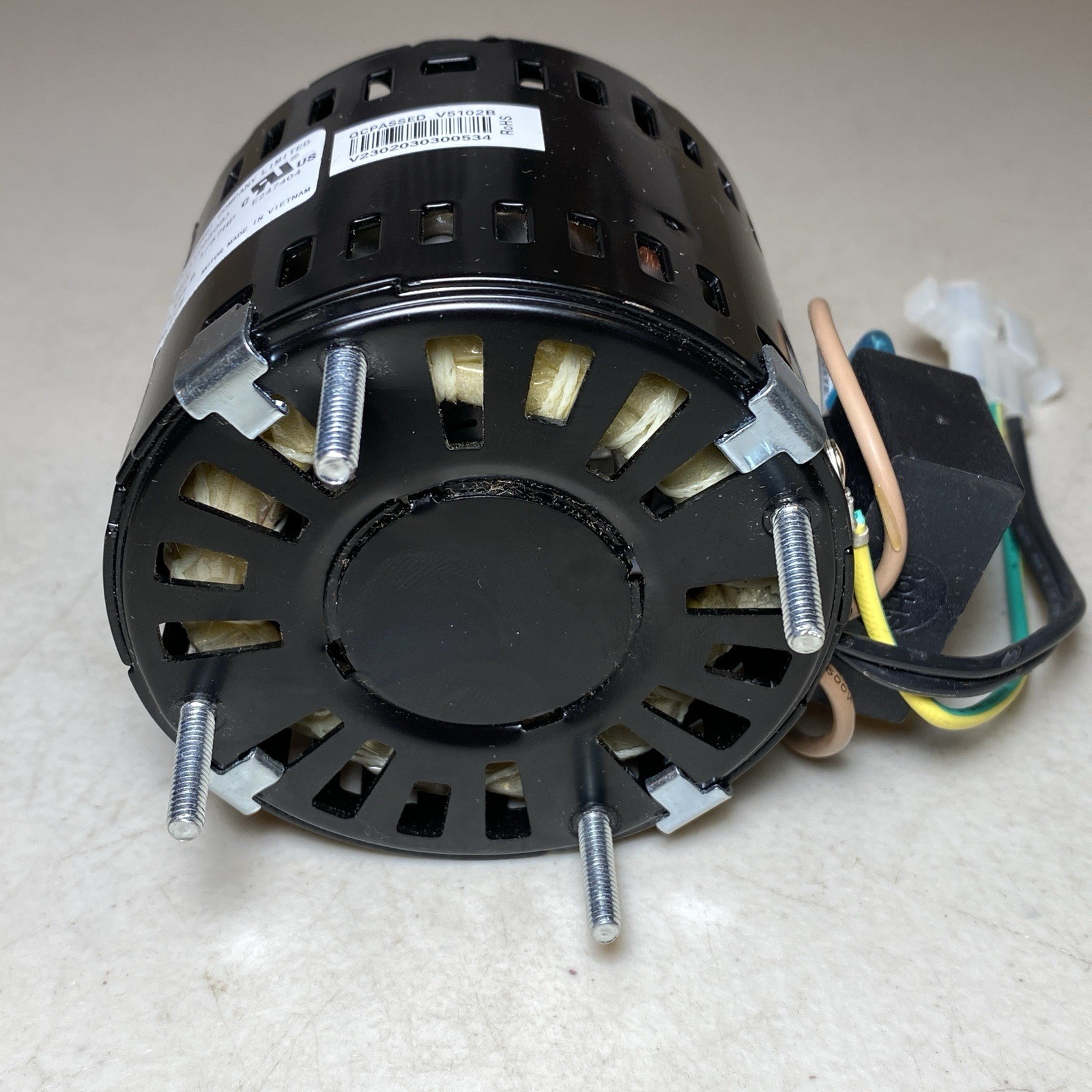 Broan Nutone 1106508 L250 Ventilator Motor, DAMAGED SEE DESCRIPTION, New, Tested