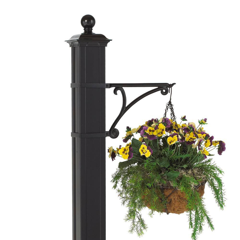 Balmoral Black Post Plant Hook