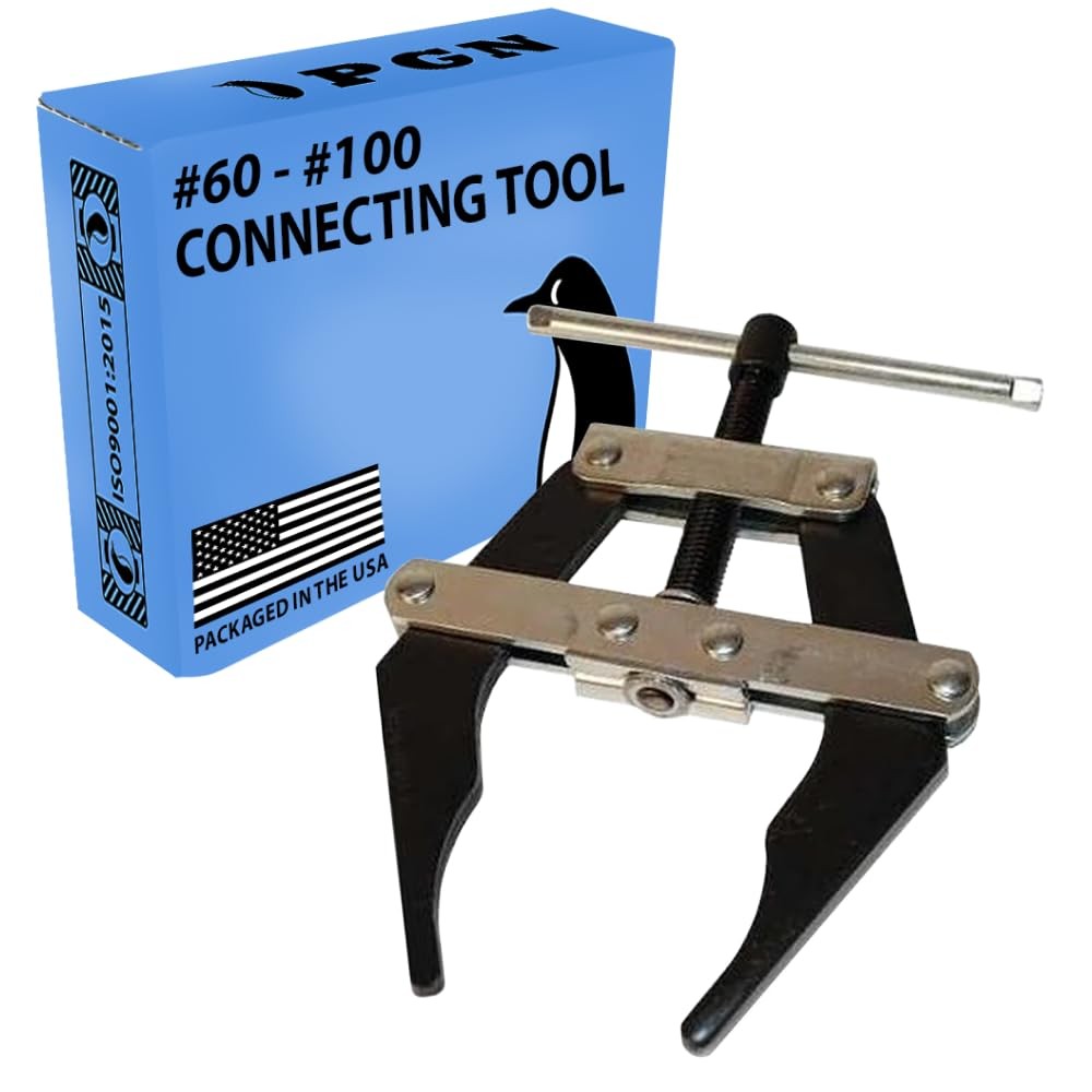 PGN - Roller Chain Connecting Puller Holder Tool for Chain Size #60, 80, and ...