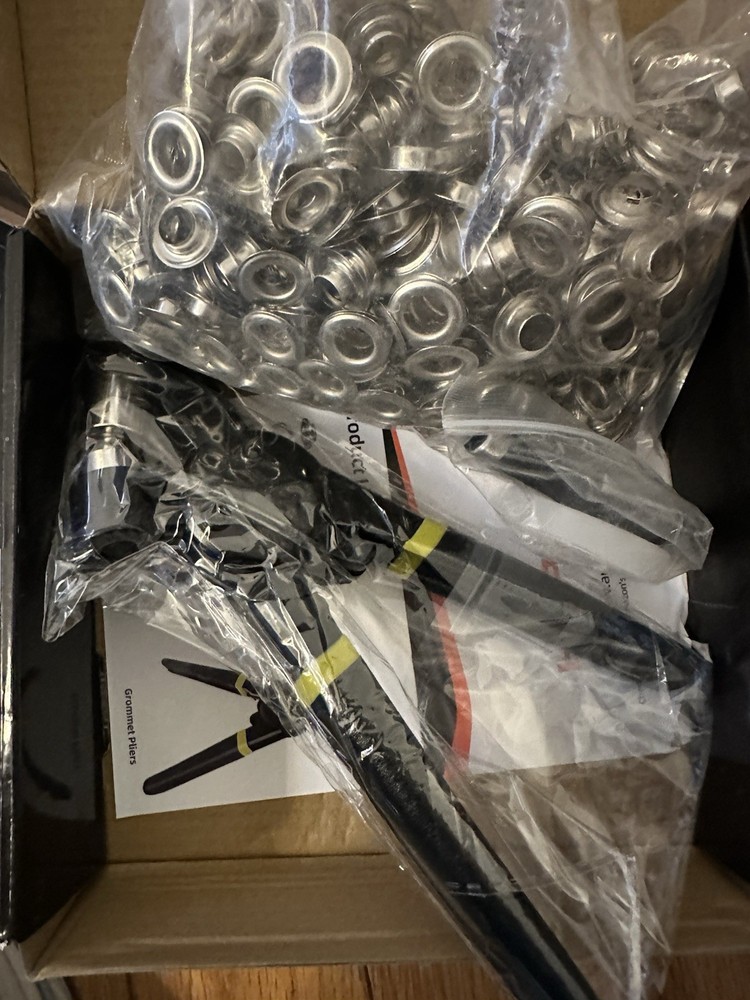 Hapden Grommet Tool Kit 10mm - Upgraded Version Open Box