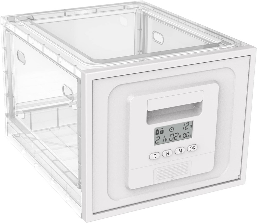 Timed Lock Box Large - Habit Control Time Locking Container for Cell Phones