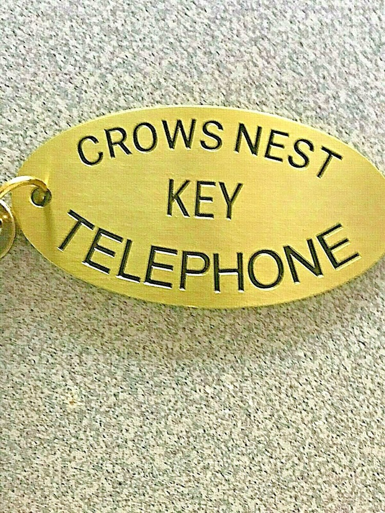 THE INFAMOUS MISSING TITANIC, CROWS NEST TELEPHONE KEY, SOLID, MUSEUM QUALITY