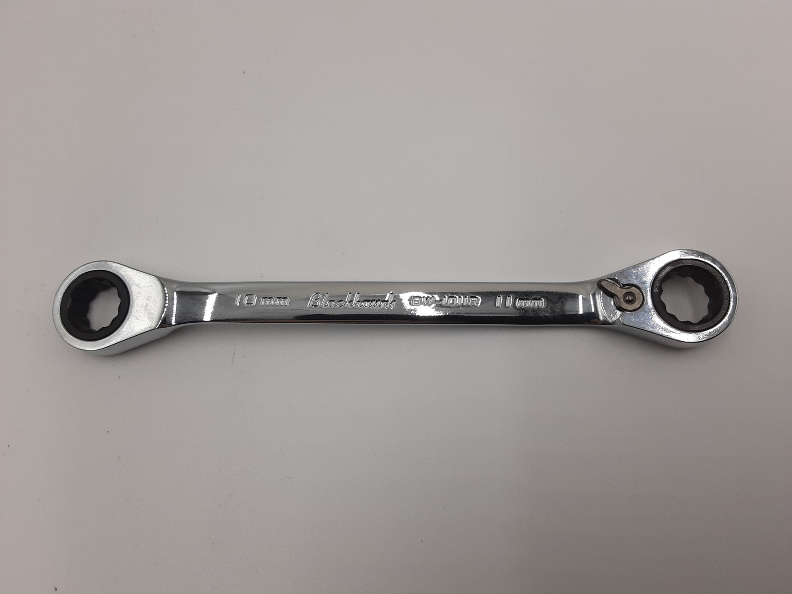 Blackhawk Full Polish Double Box Reversible Ratcheting Wrench - BULK - 10 X 11 m