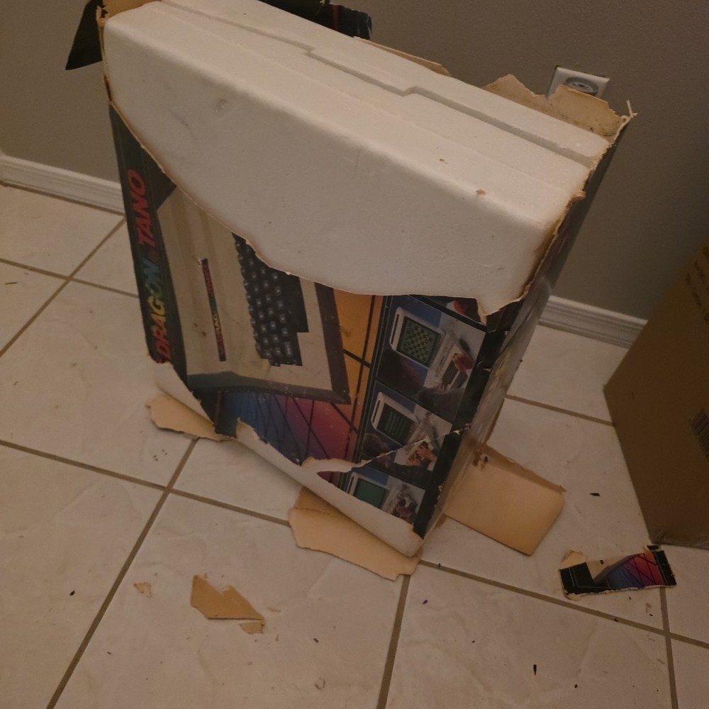 Tano Dragon Computer 64K Vintage Untested Asis Read Description