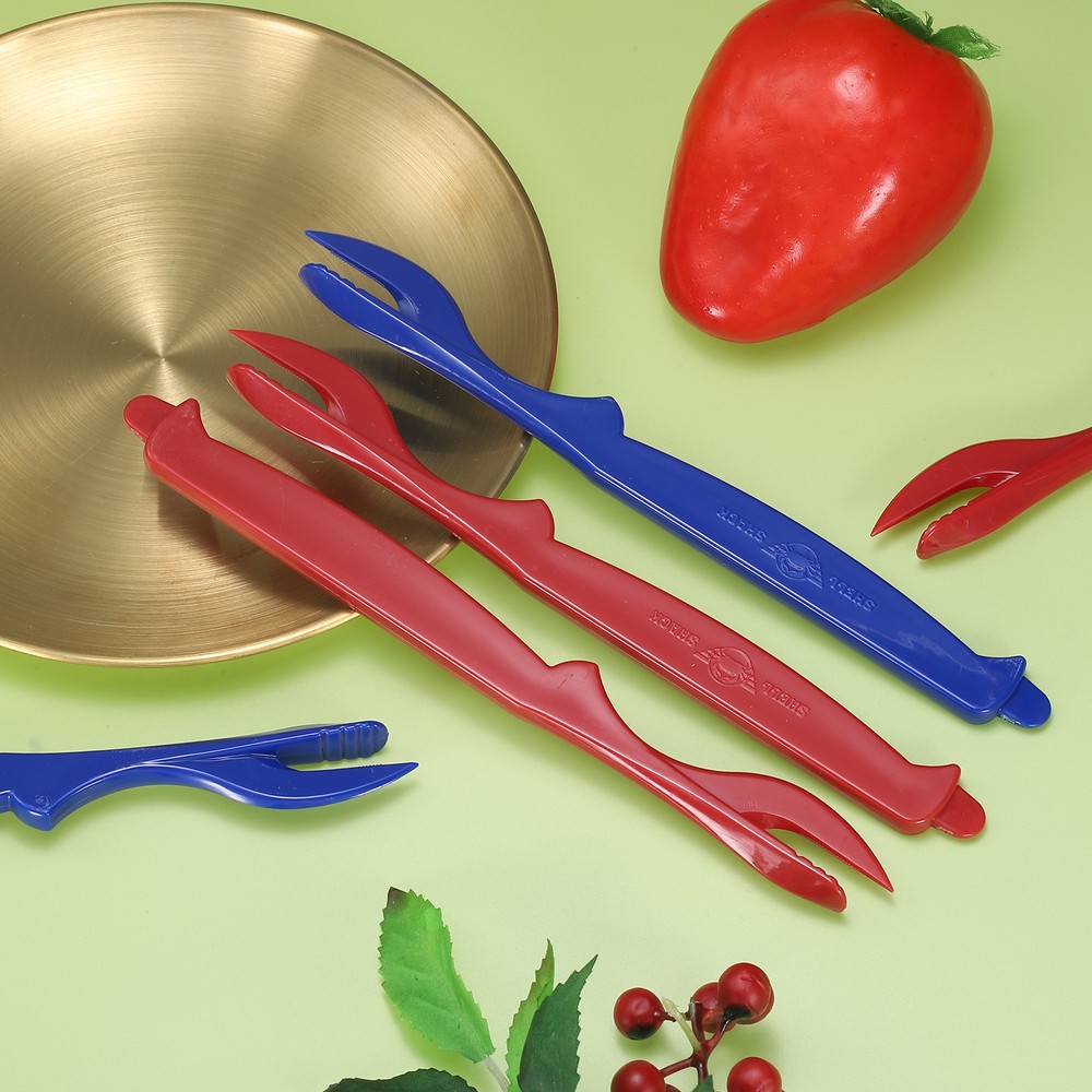 10pcs Crusher Forks/Pick for Wholesale (Blue)