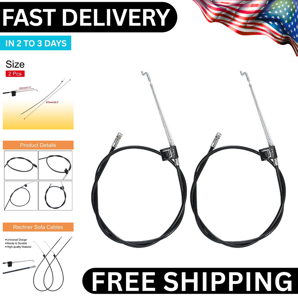 Sofa Recliner Release Pull Handle Replacement Universal Chair Couch Cable Lever,