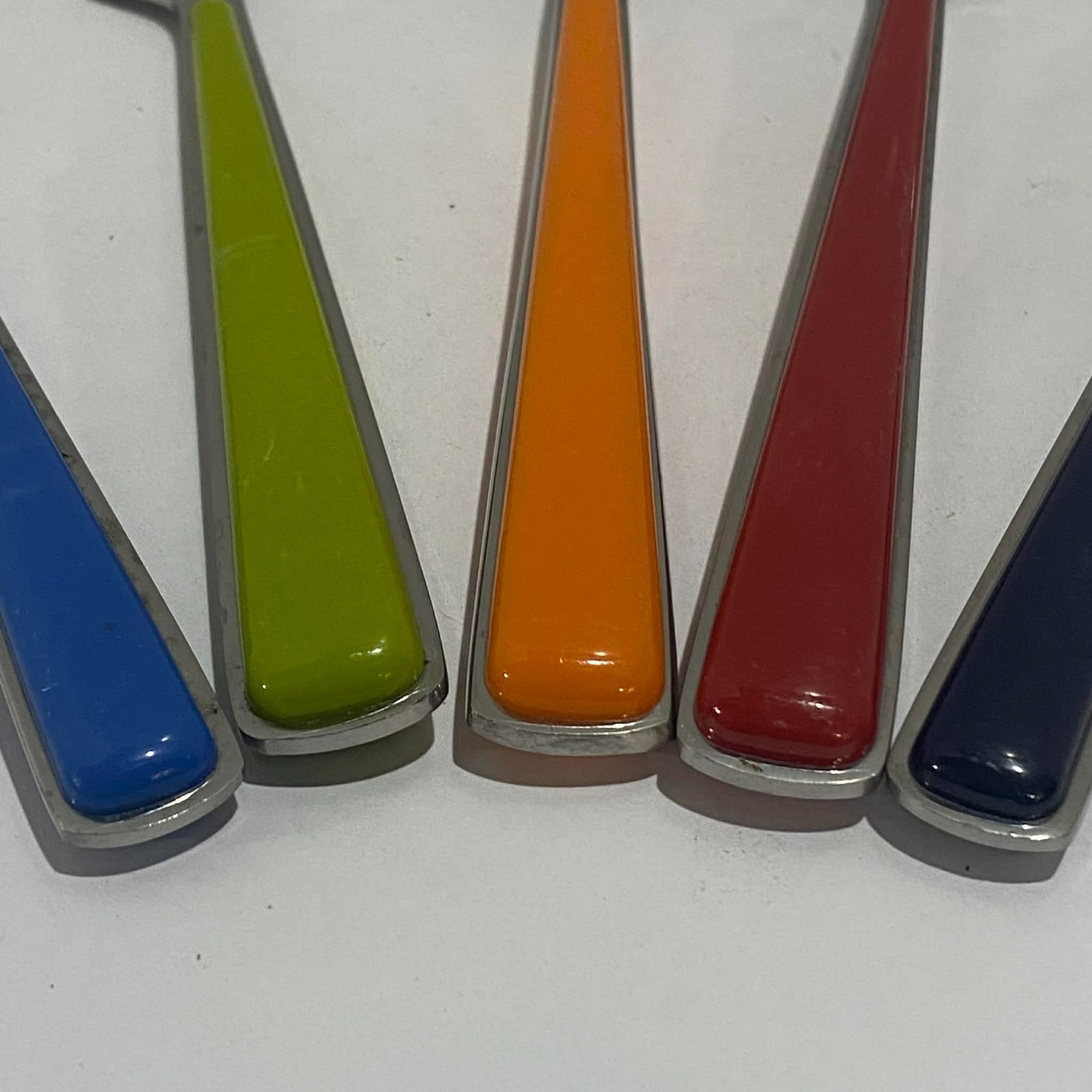 Fiesta MERENGUE Stainless Flatware 5pc Place Settings & Replacements Colorful