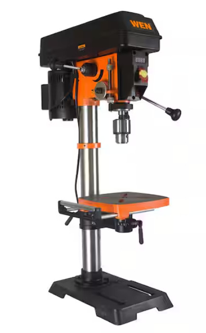 12-Inch Benchtop Cast Iron Drill Press 6. 2A Variable Speed W/ LED Work Light