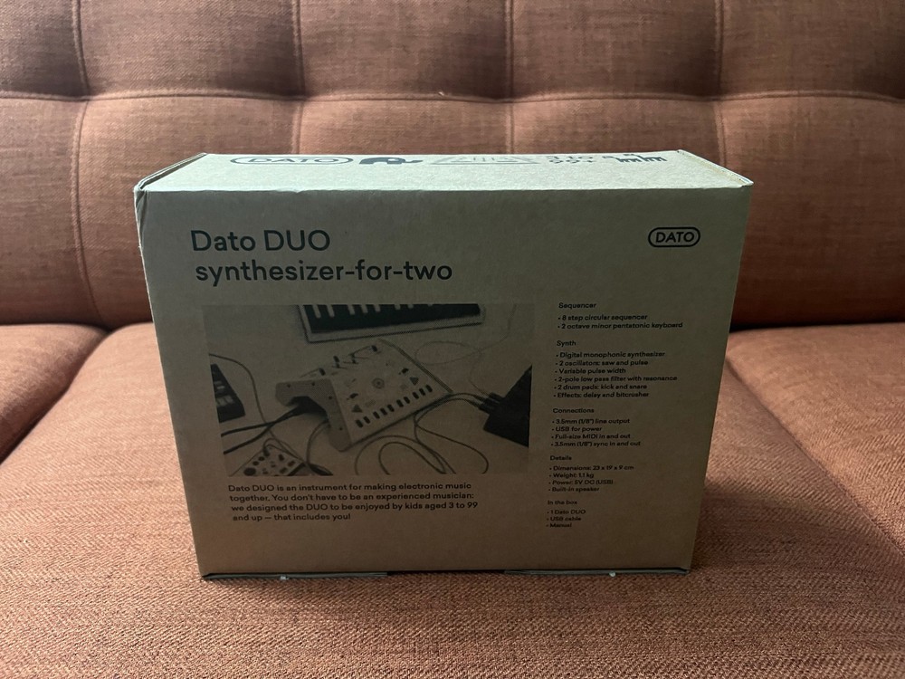 DATO Duo Synthesizer & Sequencer