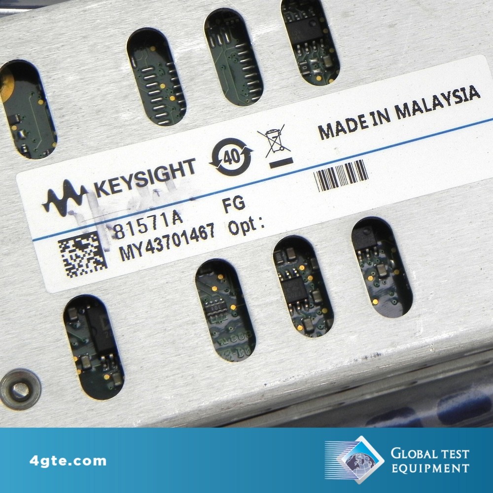 Keysight 81571A Variable Optical Attenuator Module with Angled Interface OEM CAL