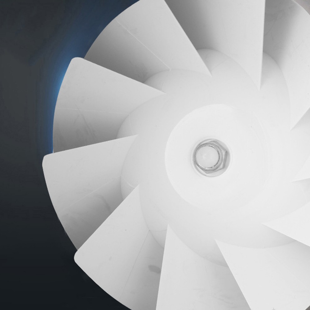 6''High Efficiency Inline Duct Fan for Mixed Flow Ventilation Exhaust System 11V