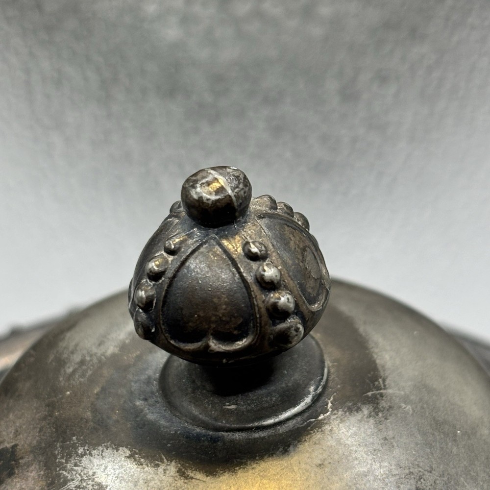 Vintage Eureka Silver Co. Quadruple Plated Teapot Beautiful Design