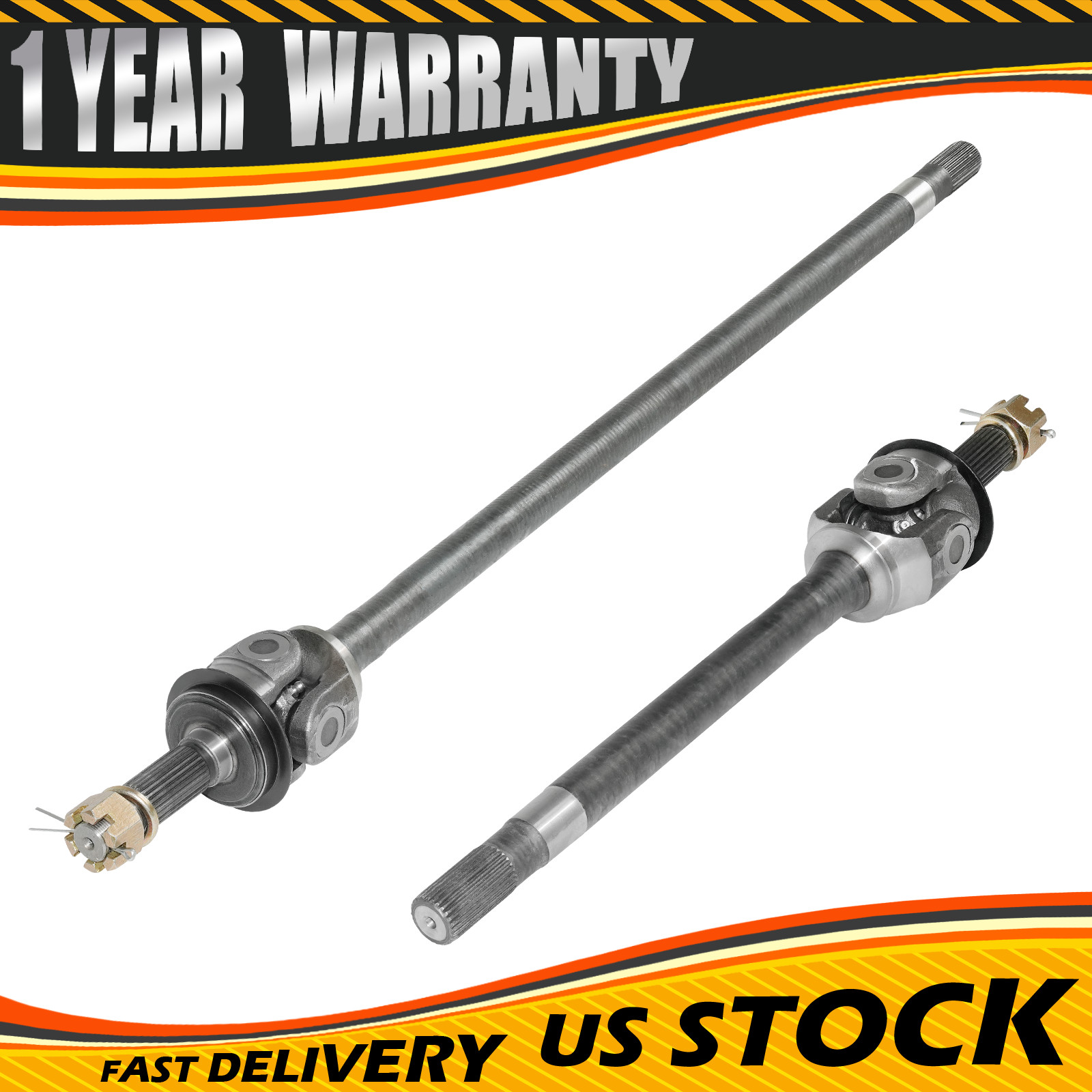 Front Left & Right Axle Shaft Assembly for Jeep 97-01 Cherokee 97-06 Wrangler