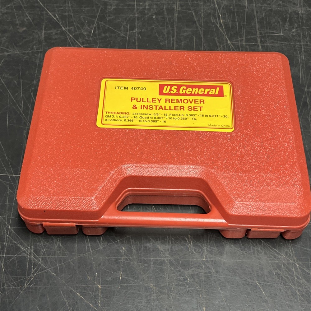 US General Pulley Remover And Installation Set. Complete. Never Used. NICE!