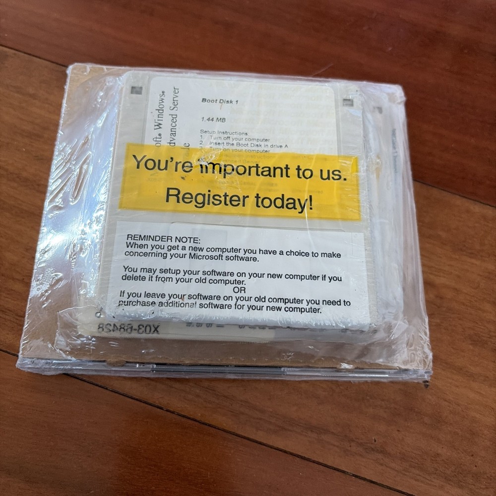 Microsoft Windows 2000 Advanced Server Install CD Set & Floppy w/ Product Key