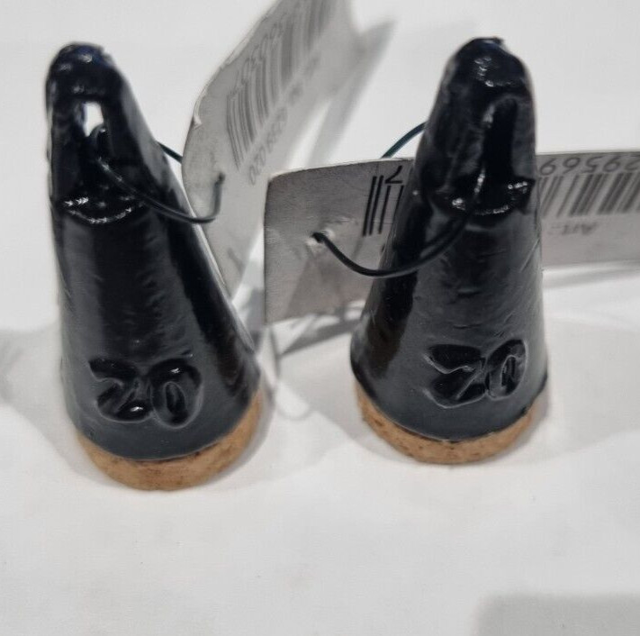 Coarse Fishing Cork Plummets Assorted Pack Sizes X 6