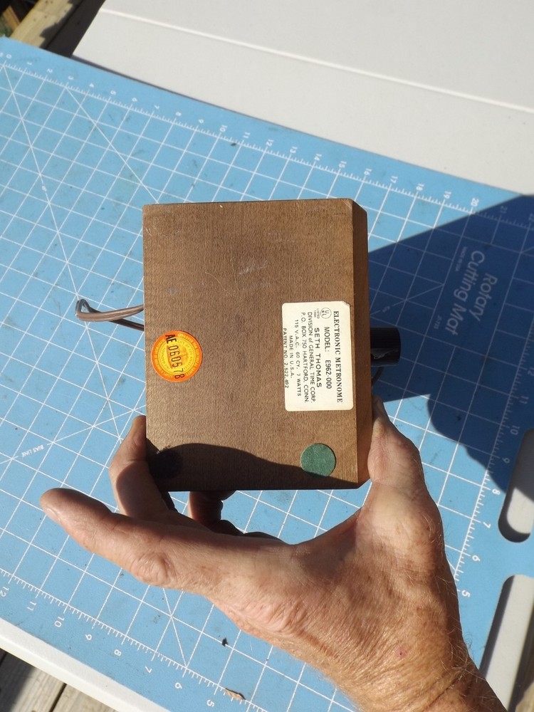 MCM Seth Thomas Electronic Metronome Model E962-000 Musical Timing