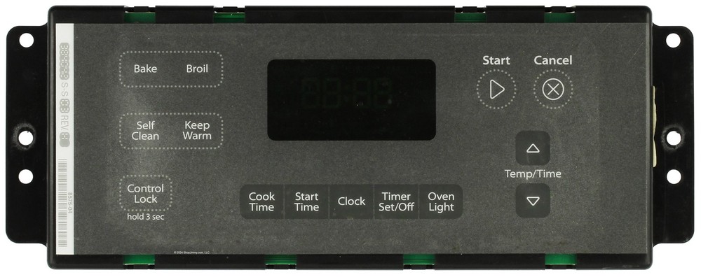 Whirlpool Oven W10349741 Control Board - Graphite Overlay