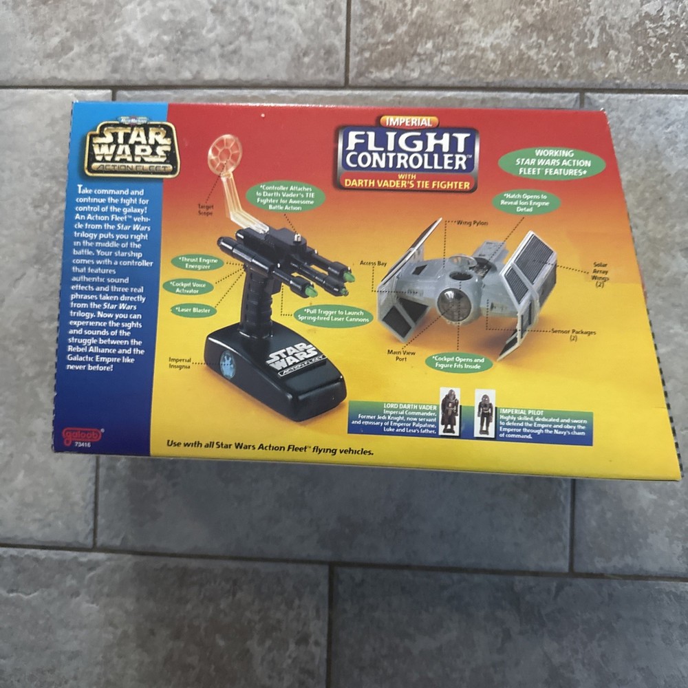 STAR WARS Action Fleet Darth Vader TIE Fighter Imperial Flight Controller