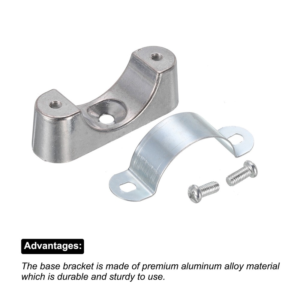 10Pcs Pipe Support Pipe Bracket Clamp Wall Mount Ceiling Mount for 39mm Pipe
