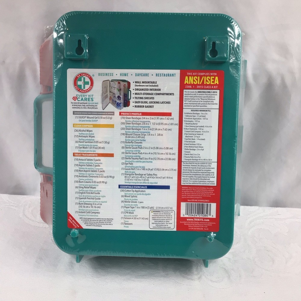 Emergency First Aid Kit (351 Pcs)- Expired, Sealed Never Opened!!!