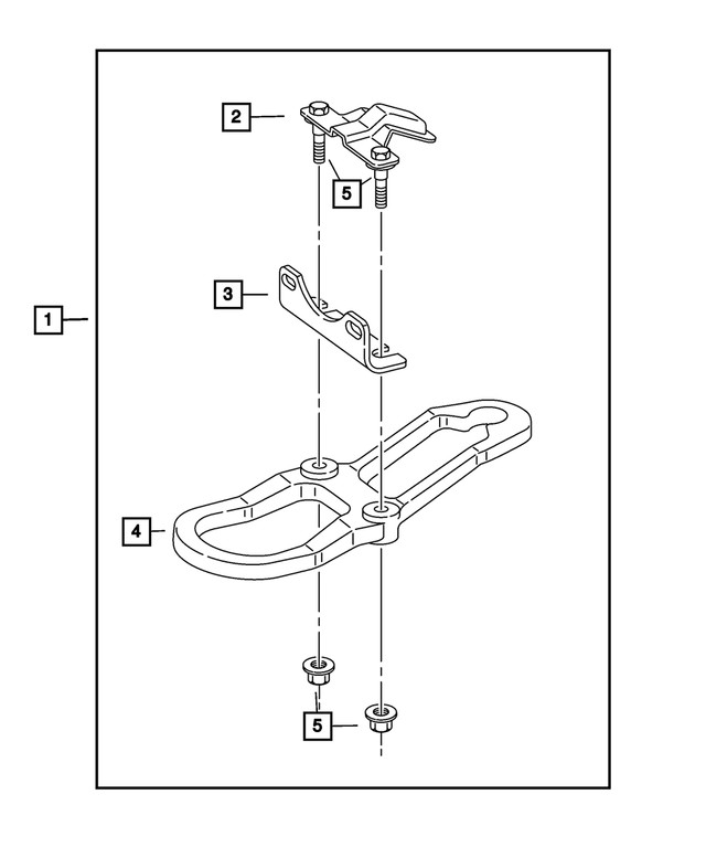 Genuine Mopar Nut 6100055