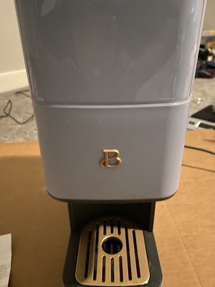 Beautiful Perfect Grind Programmable Single Serve Coffee Maker Cornflower Blue