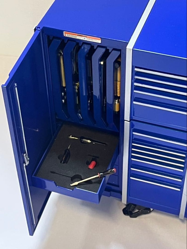 Snap-on 1/8 Miniature Toolbox Full Set, Blue