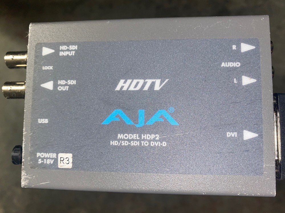 AJA HDP2 WITH POWER SUPPLY