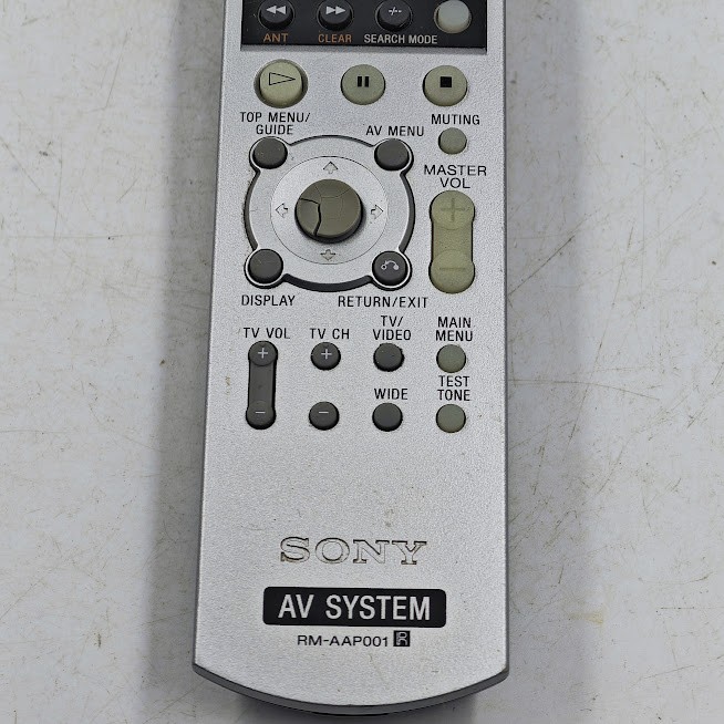 Sony RM-AAP001 Remote Control - Working, No Accessories