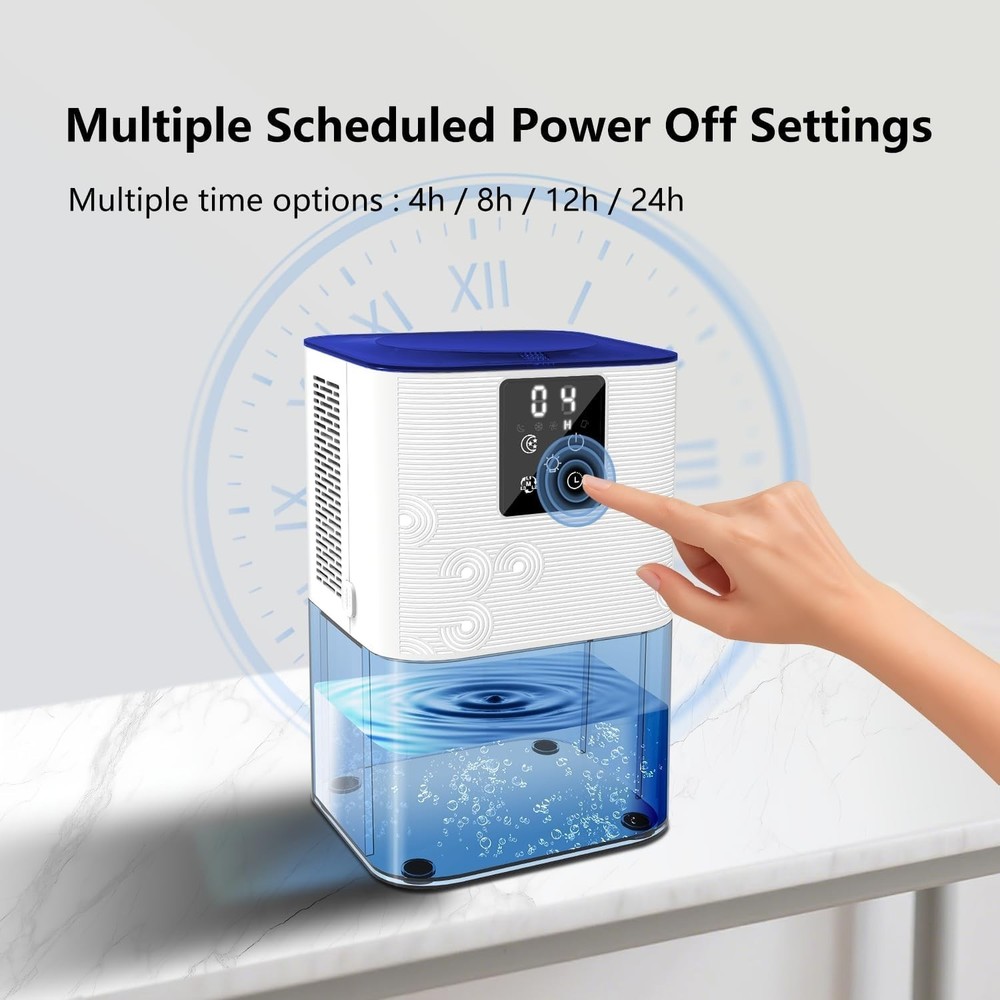 Quiet 105 oz Dehumidifier for Home