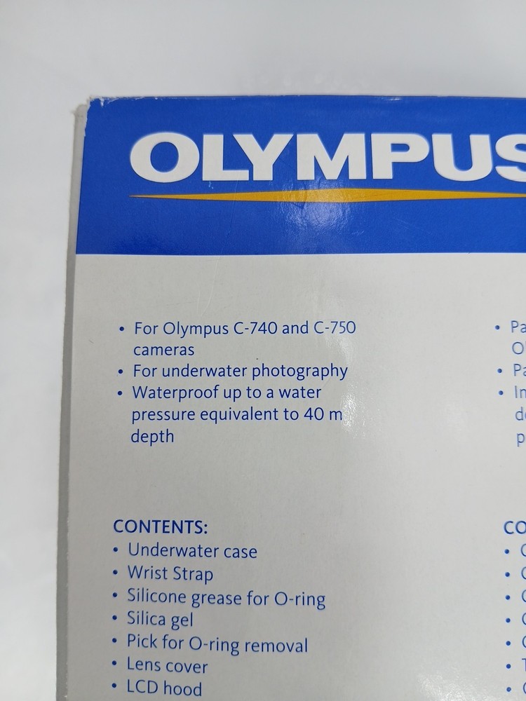 Olympus Underwater Camera Case Model PT-018