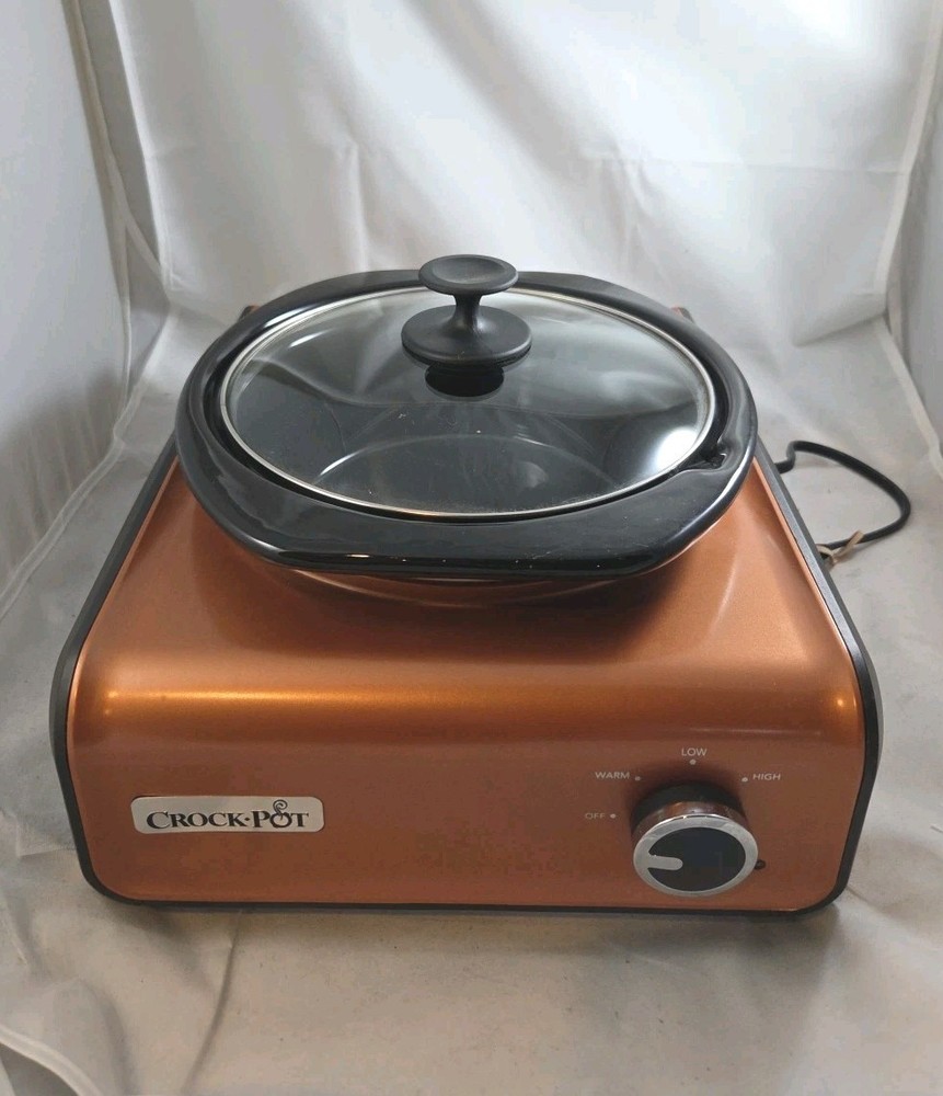 Crock-Pot Hook Up SCCPMD2-CP Modular Entertaining System Slow Cooker