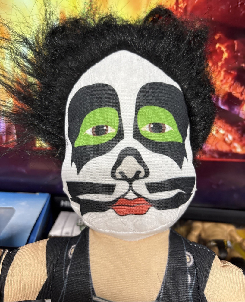 Toy Factory -KISS- Peter Criss Catman Stylized Plush Doll Toy Figure 13"- 2014