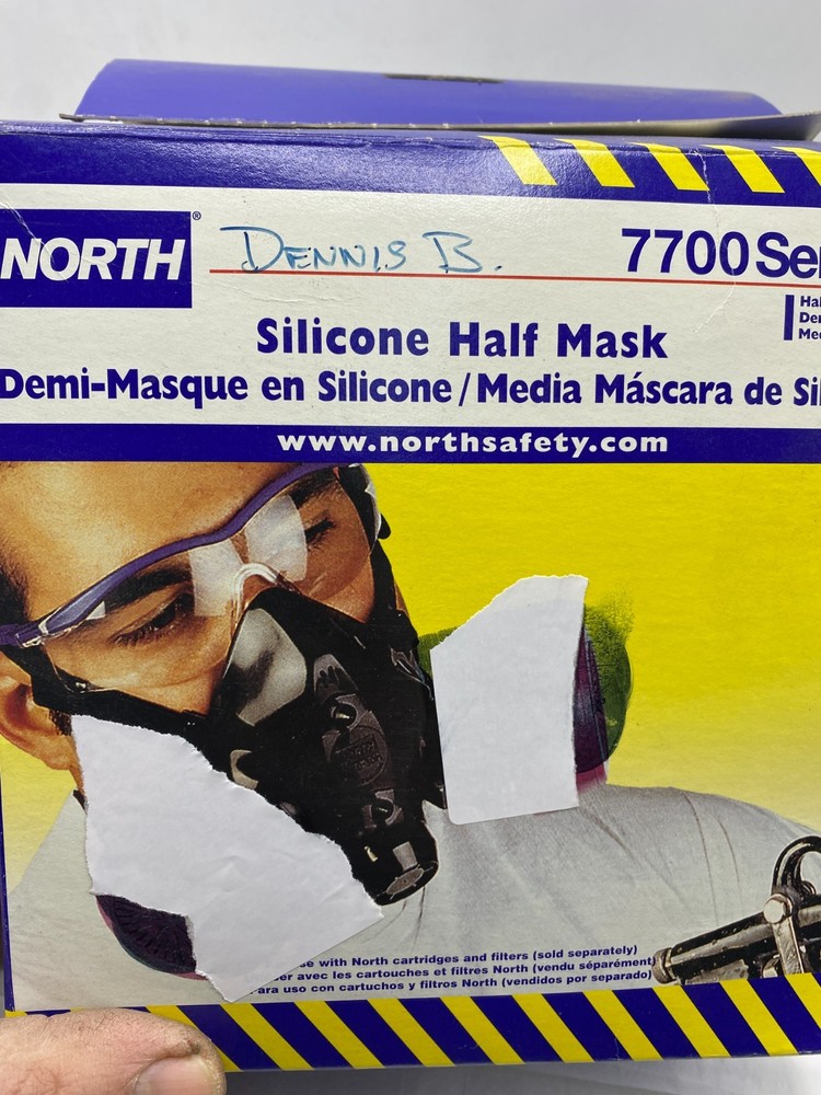 North 770030M Silicone Half Mask
