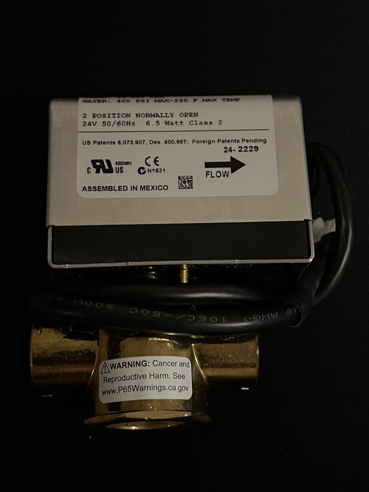 original Mr. Steam MS81500e auto flush for residential MS generators Brand New